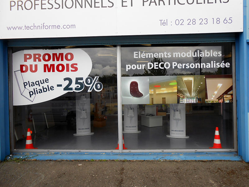 Impressions numériques et Adhésifs - réalisation Graphidec 10