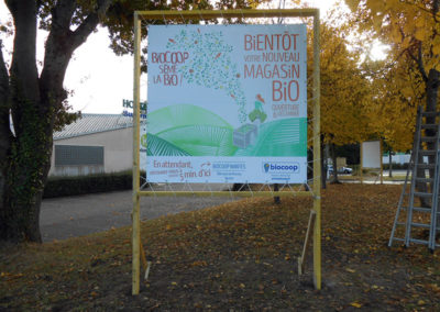 Banderoles, bâches - réalisation Graphidec à Nantes 2