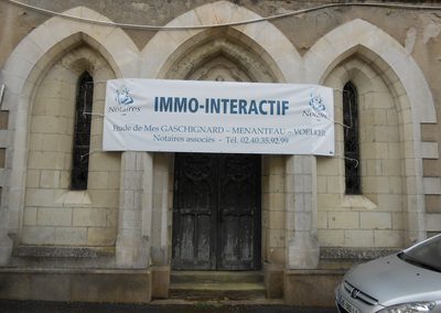 banderole format 400x120cm graphidec