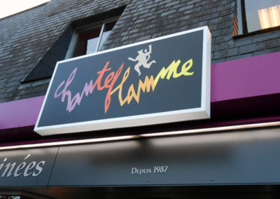 Enseignes lumineuses réalisé par Graphidec à Nantes