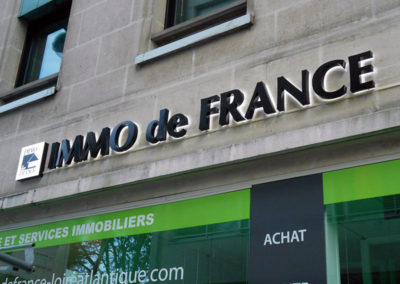 Enseignes - réalisation Graphidec à Nantes 2