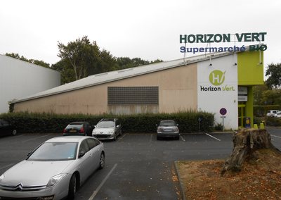 facade dibond et lettres adhesives avant graphidec