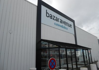 grand panneau de facade graphidec