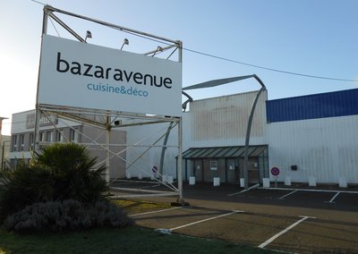grand panneau enseigne changement charte graphique graphidec