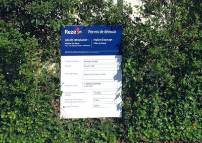 Panneaux immobilier - réalisation Graphidec à Nantes 29