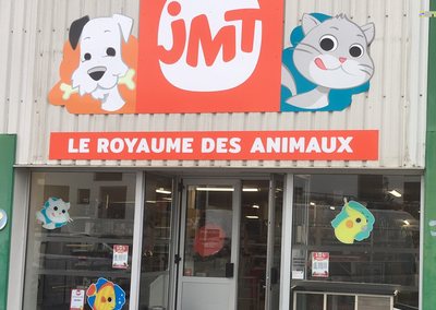 Panneau enseigne avec découpe contour Graphidec