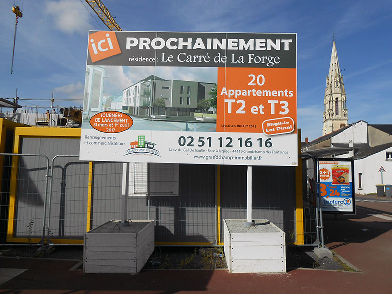 Panneaux immobilier - réalisation Graphidec 1