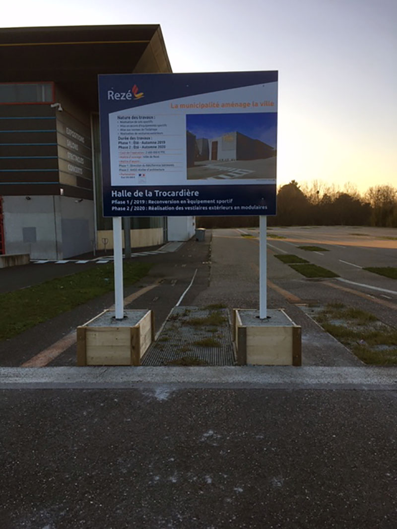 Panneaux immobilier - réalisation Graphidec 6