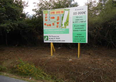 Panneaux immobilier - réalisation Graphidec à Nantes 18