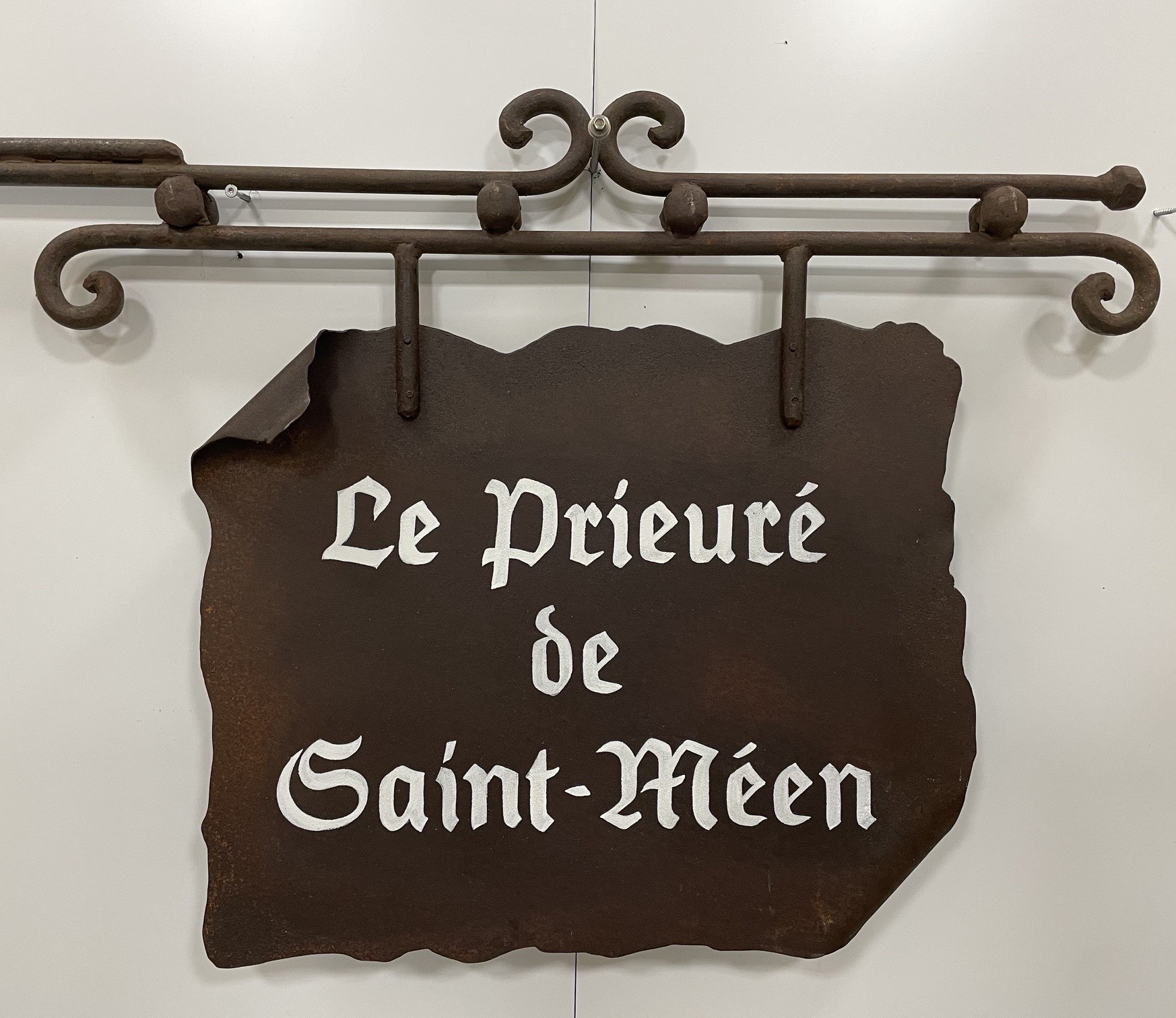lettres peintes pour enseigne drapeau graphidec