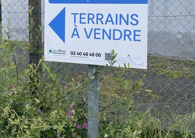 panneau immobilier directionnel graphidec