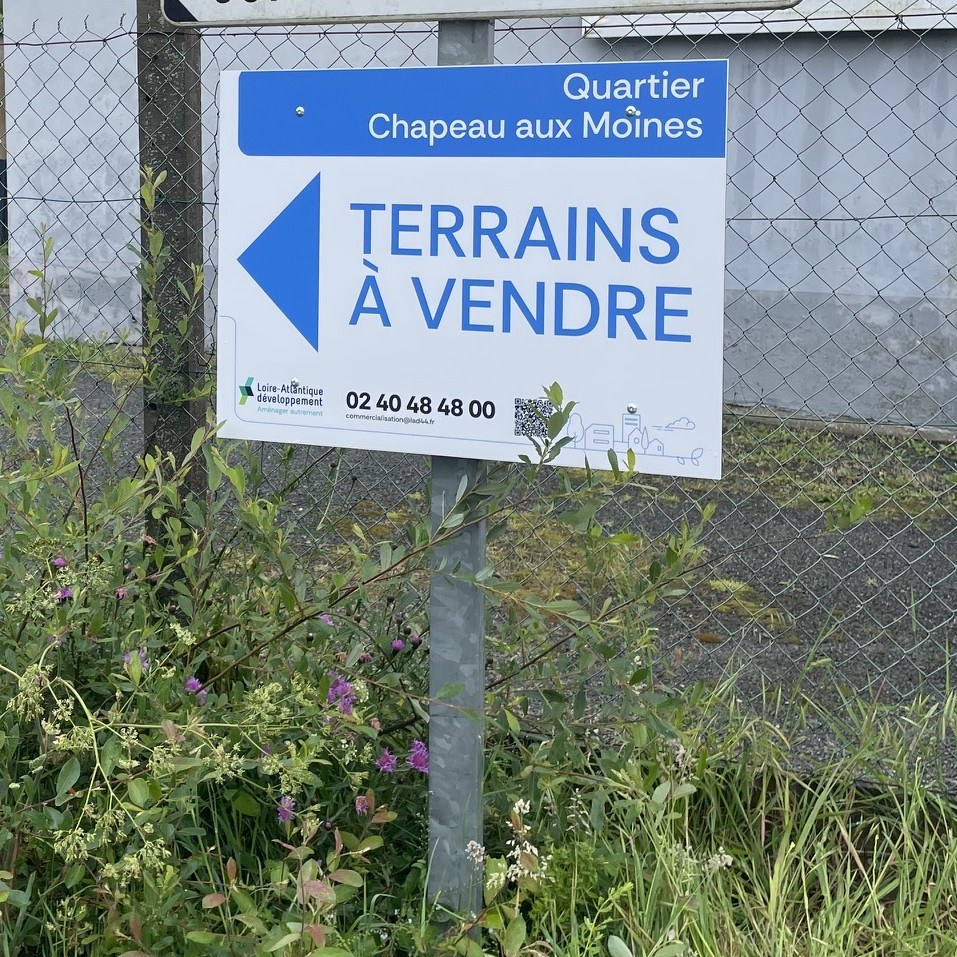 panneau immobilier directionnel graphidec