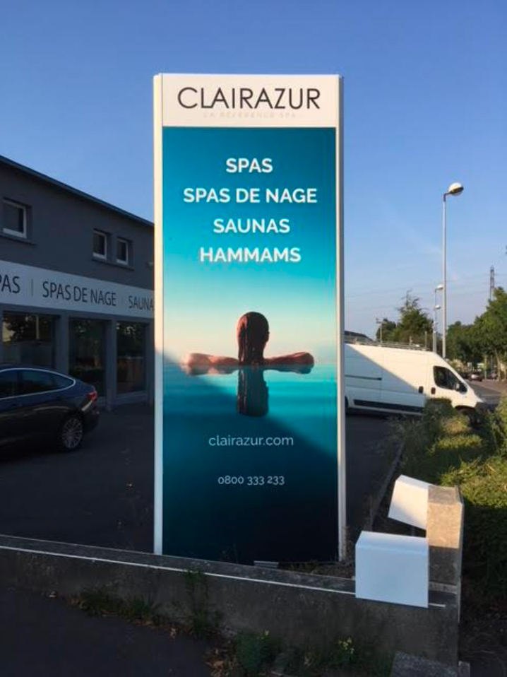 Réhabilitation de totem Graphidec Nantes